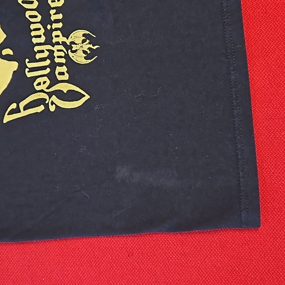 'Hollywood Vampires' Spring 2019 Tour graphic tee Joe Perry Alice Cooper J. Depp - Picture 5 of 6